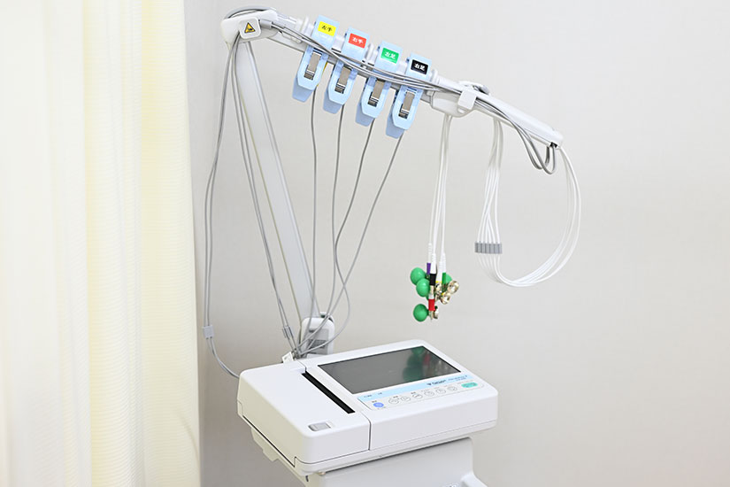 心電図検査機器